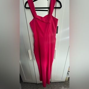 NEW YORK & COMPANY. Gabriella Union pink jumpsuit. Size Medium